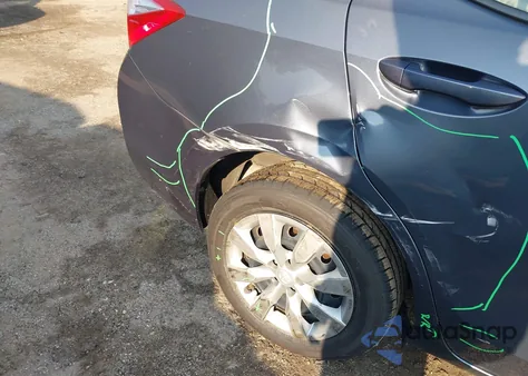 2014 Toyota Corolla Le from USA, damaged, VIN 2T1BURHE2EC172349